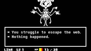 UNDERTALE Pacifist VS Muffet Spider Boss [upl. by Einned]