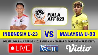 🔴 LIVE Televisi Nasional  Ini Jadwal Resmi TIMNAS INDONESIA U23 vs Malaysia Piala AFF U23 2023 [upl. by Aileno]