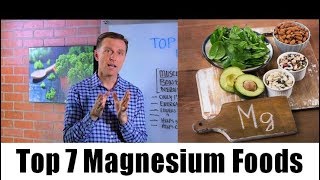 Top 7 Magnesium Rich Foods – Dr Berg [upl. by Htabmas361]