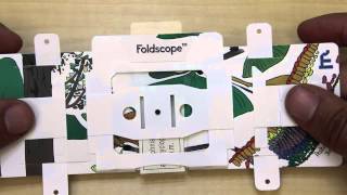 Foldscope Tutorial General Use [upl. by Alhan314]