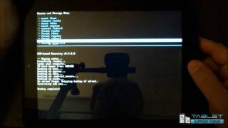 How To Use ClockworkMod to Install Updates in Cyanogenmod Android for HP Touchpad [upl. by Kristie]