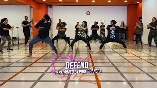 Defend by Pure Bhangra  Jordan Sandhu [upl. by Enorahs]