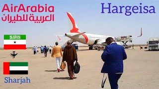 Air Arabia  Hargeisa HGA  Sharjah SHJ  flight review [upl. by Novaat]