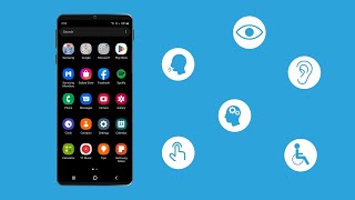 Android Accessibility settings [upl. by Akahc]