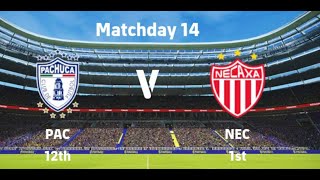 CF Pachuca VS Club Necaxa [upl. by Orgalim]