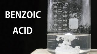 Making Benzoic Acid from sodium benzoate [upl. by Susannah]