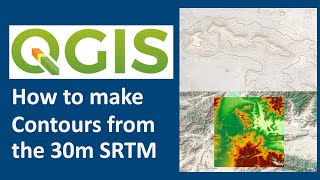 QGIS 101 Contour Lines from 30m DEM [upl. by Eppillihp609]