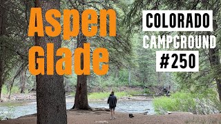 Aspen Glade Campground  Our 250th Colorado Campground Tour  Rio Grande National Forest [upl. by Powe]