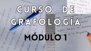 CURSO DE GRAFOLOGÍA MODULO 1 SIMBOLISMO DEL ESPACIO CÓMO APRENDER GRAFOLOGÍA BÁSICA FÁCIL [upl. by Anaic756]