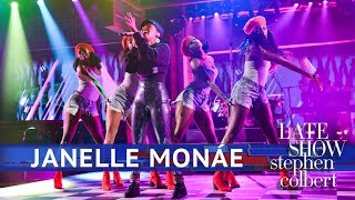 Janelle Monae Performs Make Me Feel [upl. by Nwahsyar692]