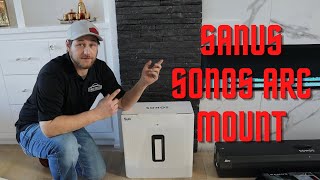 SONOS Arc install with Sanus Mount [upl. by Terry]