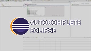 Activate autocomplete in eclipse without Ctrl  Space [upl. by Innig]