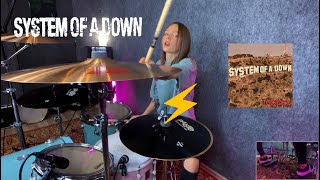 Toxicity  System Of A Down  Drum Cover by Kristina Rybalchenko [upl. by Halak]