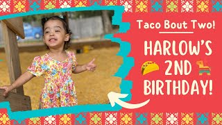 Harlow’s 2nd Birthday Fiesta 🪅 🌮 [upl. by Kitti654]