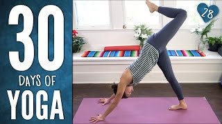 Day 28  Playful Yoga Practice  30 Days of Yoga [upl. by Lilaj]