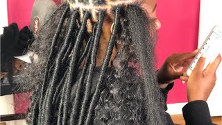 Faux Locs Quick Method UPDATE [upl. by Phi]