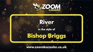 Bishop Briggs  River  Karaoke Version from Zoom Karaoke [upl. by Enalb491]