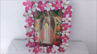 ADORNO PARA LA IMAGEN DE LA VIRGEN DE GUADALUPE 12 DE DICIEMBRE [upl. by Vida386]