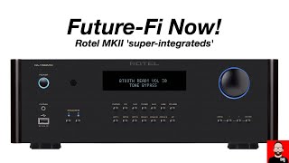 FutureFi Now ROTEL MKII superintegrateds [upl. by Ahteral967]