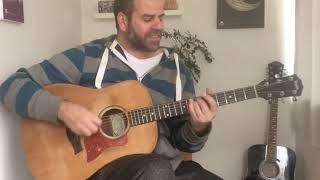 Iris Goo Goo Dolls Acoustic Cover Tutorial amp Tabs [upl. by Noryd]