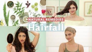 Stop Your Hair Fall Naturally  3 Effective Solutions [upl. by Lebatsirhc]