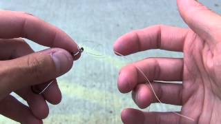 HD How to Tie a Palomar Knot with Fluorocarbon [upl. by Tisdale108]