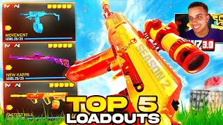 TOP 5 NEW META LOADOUTS in Warzone Season 2 Best Class Setups [upl. by Aidaas]