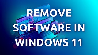 quotHow To Completely Uninstall Software On Windows 11  Step By Step Guidequot [upl. by Ahsekahs]