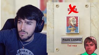 REACCIÓN A  PAULO LONDRA  TAL VEZ OFFICIAL VIDEO [upl. by Neetsuj]