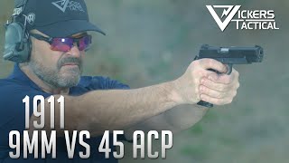 1911  9mm vs 45 ACP [upl. by Allina]