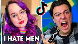 Roasting Feminists on TikTok [upl. by Peper649]