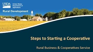 Steps to Starting a Cooperative [upl. by Ecnav655]