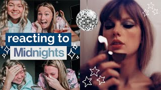 Reacting to Midnights Part 1 💙✨🕰🥂  Nena Shelby [upl. by Yhtnomit924]