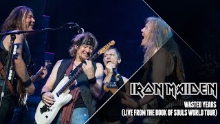 Iron Maiden  Wasted Years Live from The Book Of Souls World Tour [upl. by Vitkun]