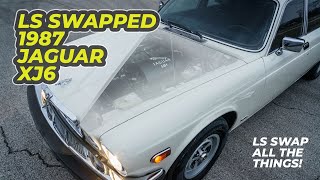 1987 Jaguar XJ6 LS1 V8 Swapped  Full Review [upl. by Ranilopa966]