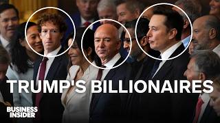 Why Tech Billionaires Are Kissing Trumps Ring  Business Insider [upl. by Rawley]