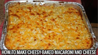 THE EASIEST AND CHEESIEST MACARONI AND CHEESE RECIPE [upl. by Danas]