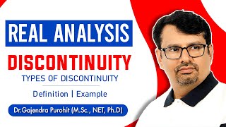 Real Analysis  Discontinuity  Types Of Discontinuity  Definition amp Examples Of Discontinuity [upl. by Tnert]