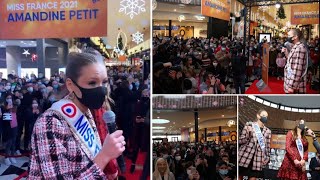 Amandine Petit fraîchement élue Miss France 2021 au centre d’une vive polémique [upl. by Aivato475]