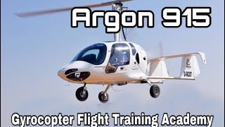 Argon 915 Gyrocopter Flight Training Academy [upl. by Anwaf]