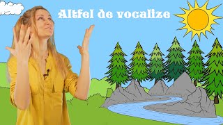 Cursuri de canto Încălzire vocală  Vocalize  Muzică și Mișcare  Educație muzicală [upl. by Phillada]