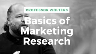 Basics of Marketing Research [upl. by Aissat]