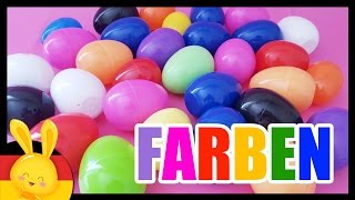 Farben lernen auf deutsch  Kinder Überraschung  unboxing  Titounis [upl. by Oeniri]