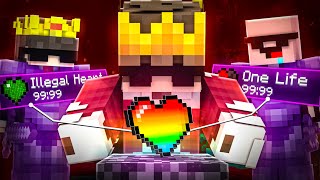 Why I am Surviving On ONE HEART In This Minecraft SMP [upl. by Loux]