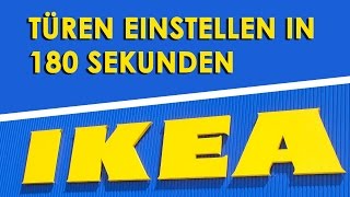 IKEA BESTA  Türen einstellen [upl. by Oaoj]