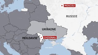 Guerre en Ukraine  la Moldavie craint la Russie [upl. by Anhaj]