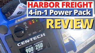 Harbor Freight 4in1 Battery Pack Review [upl. by Aikemat]