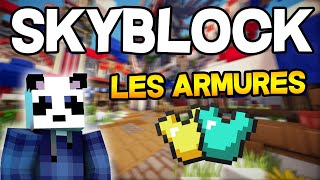 Hypixel Skyblock  Bien débuter 50  Les armures  Tutoriel Guide  Alvegar [upl. by Cattier]