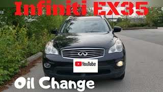 2010 Infiniti EX35  How To change Oil [upl. by Nylia515]