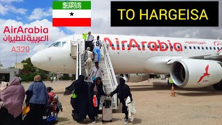 Sharjah  Hargeisa  Air Arabia A320  Tripreport [upl. by Puto]